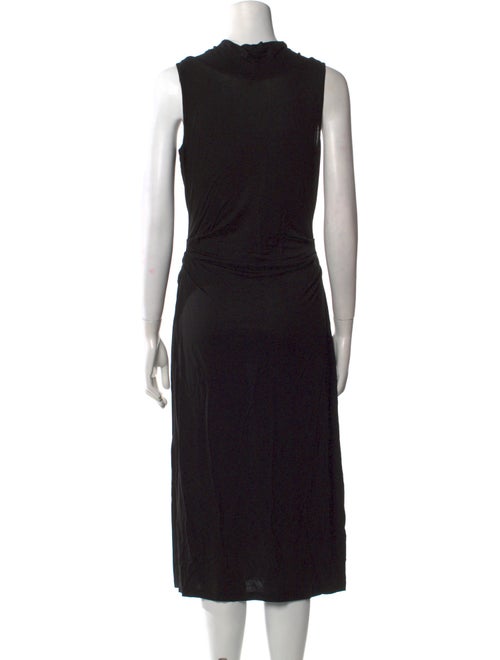 James Perse Cowl Neck Midi Length Dress