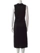 James Perse Cowl Neck Midi Length Dress