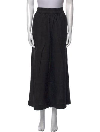 James Perse Linen Wide Leg Pants