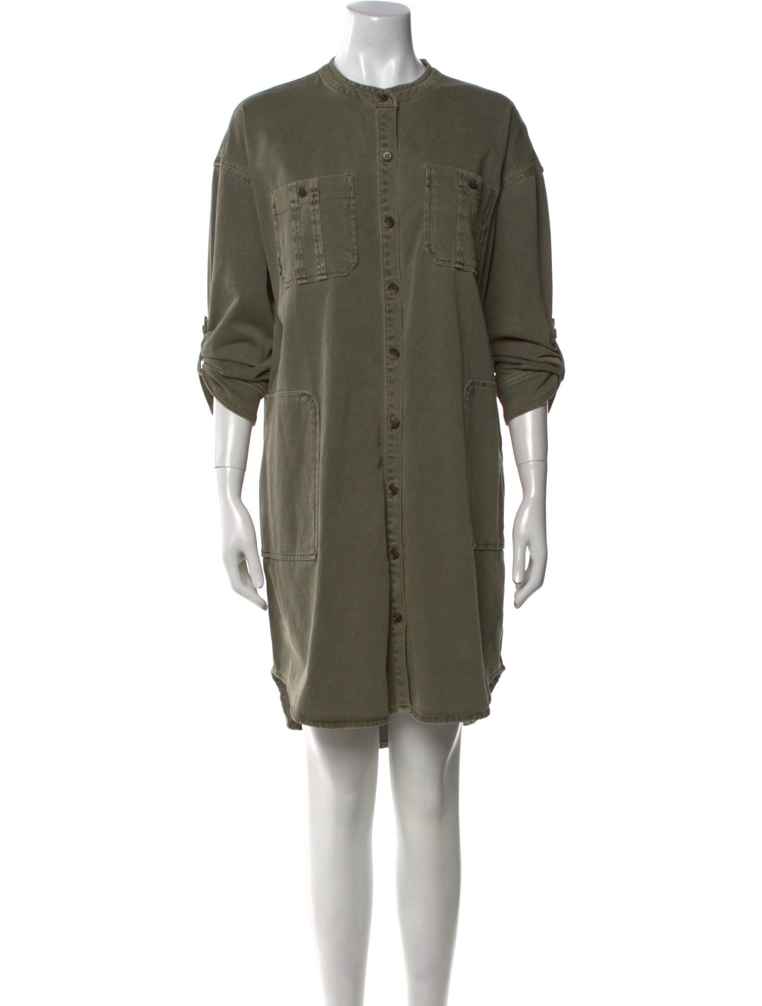 James Perse Crew Neck Knee-Length Dress w/ Tags