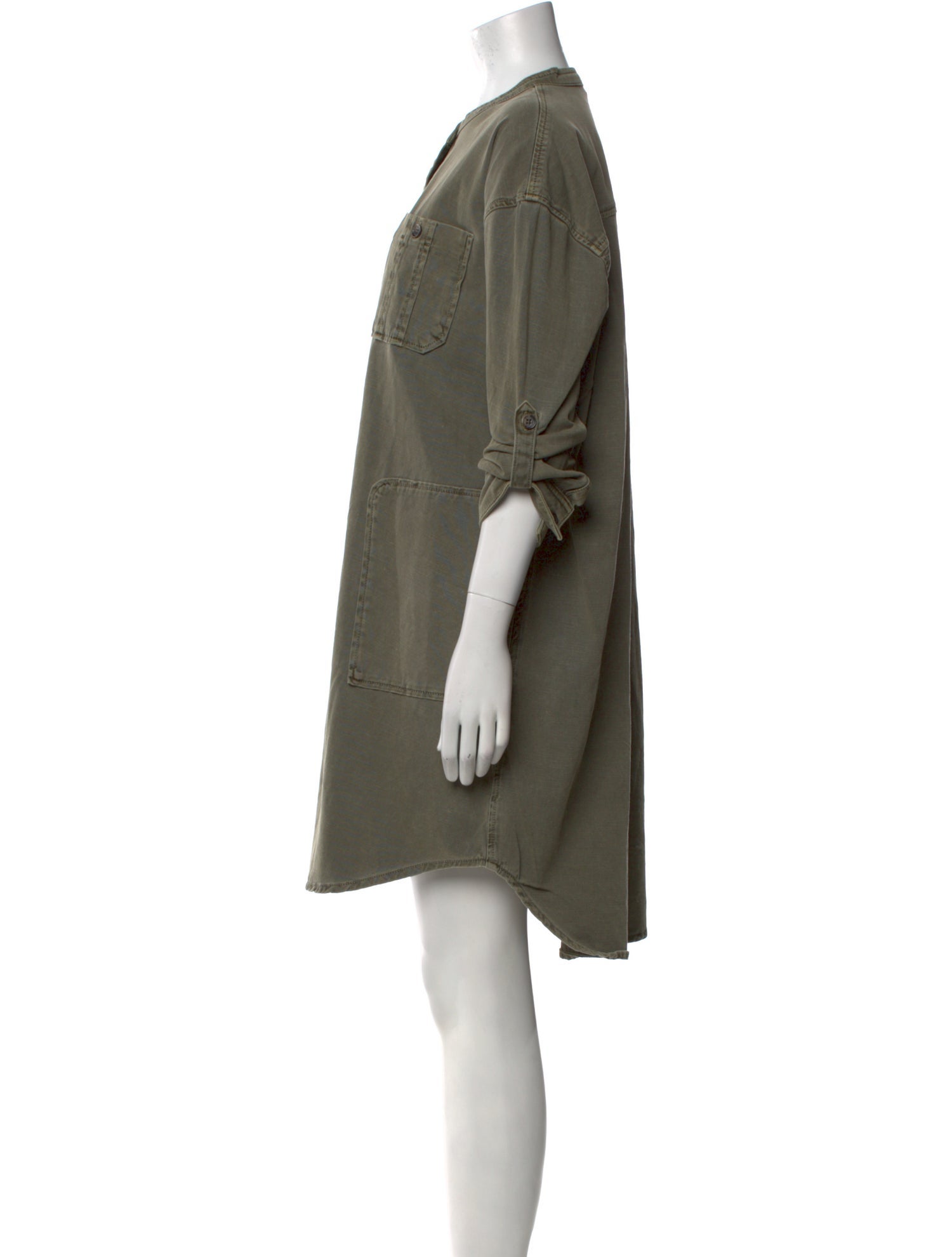 James Perse Crew Neck Knee-Length Dress w/ Tags