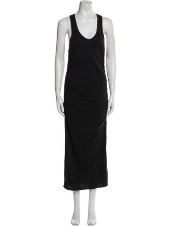 James Perse Scoop Neck Long Dress