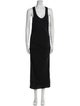 James Perse Scoop Neck Long Dress