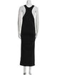 James Perse Scoop Neck Long Dress