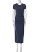 James Perse Crew Neck Long Dress