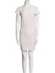 James Perse Crew Neck Mini Dress