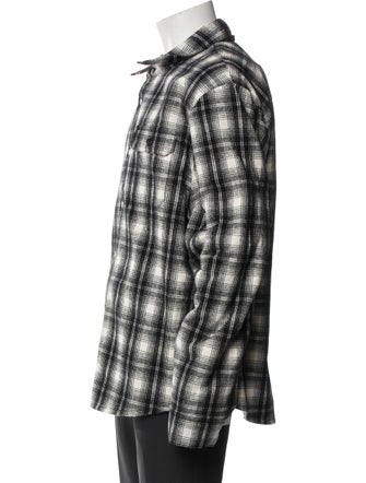 James Perse Plaid Print Jacket