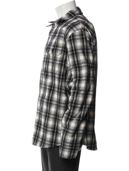James Perse Plaid Print Jacket