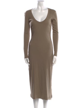 James Perse Scoop Neck Long Dress