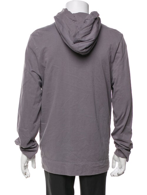 James Perse V-Neck Long Sleeve Hoodie