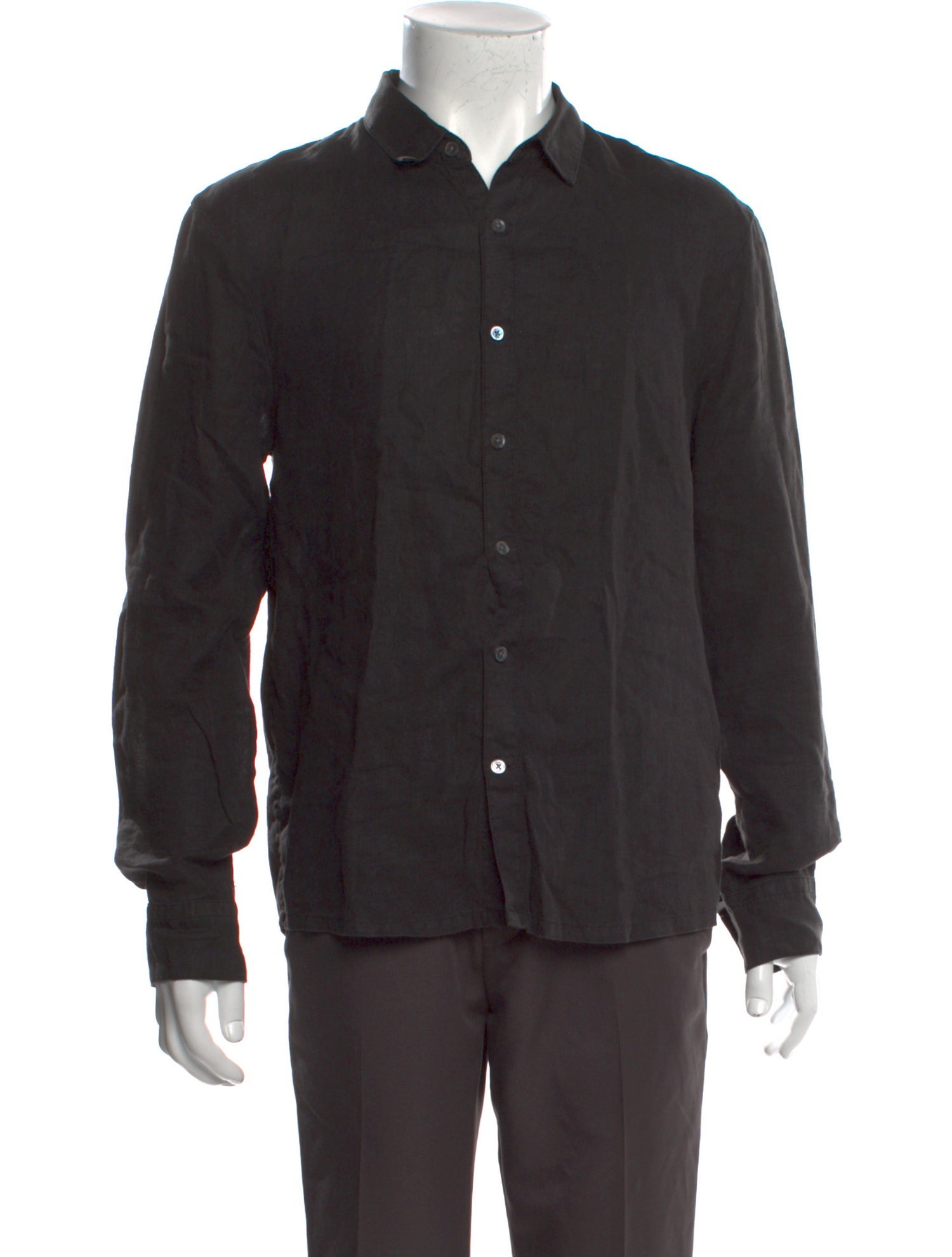 James Perse Linen Long Sleeve Shirt
