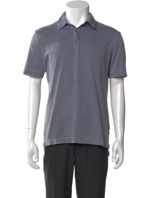 James Perse Collar Short Sleeve Polo Shirt