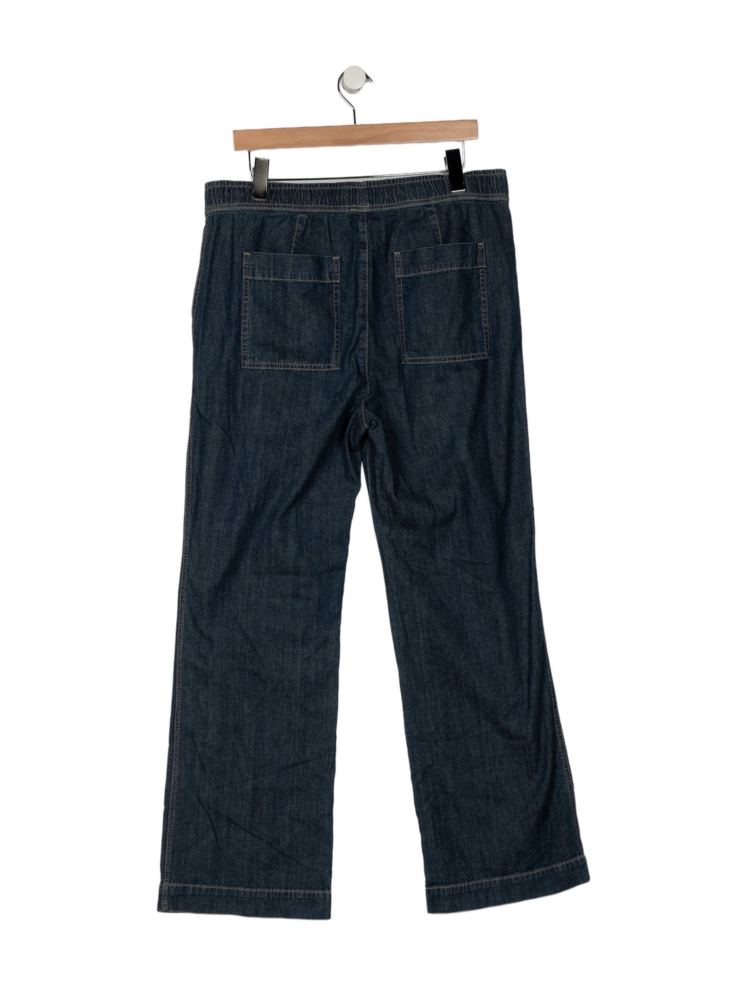 James Perse High-Rise Wide Leg Jeans