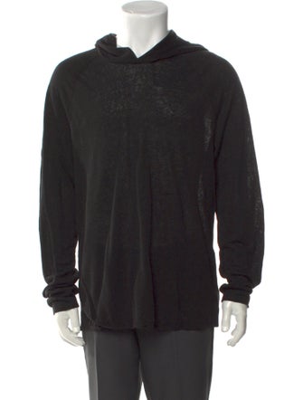 James Perse Linen Mock Neck Pullover
