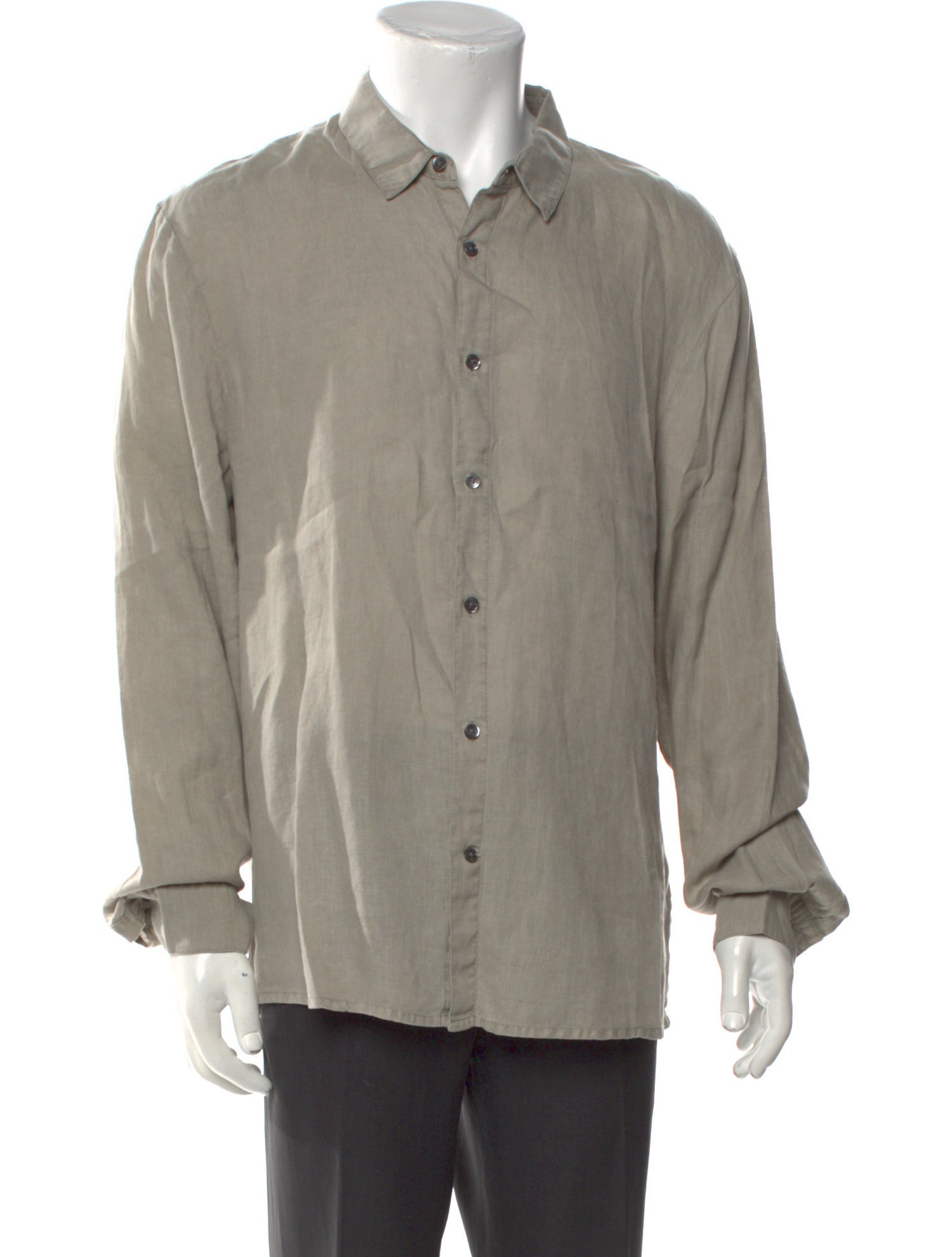 James Perse Linen Long Sleeve Shirt