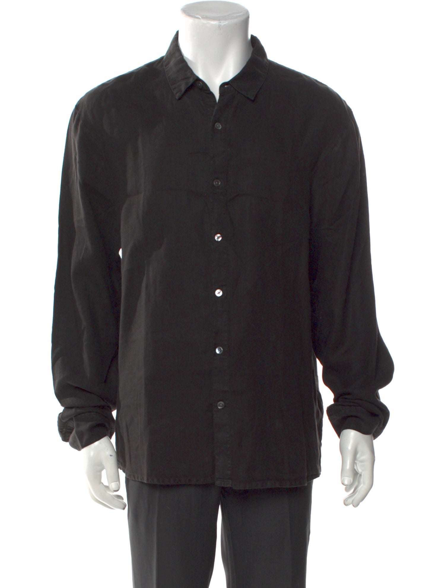 James Perse Linen Long Sleeve Shirt