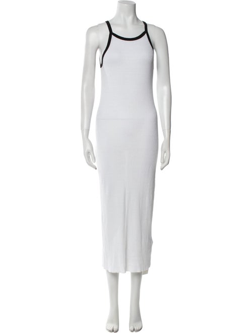 James Perse Linen Midi Length Dress