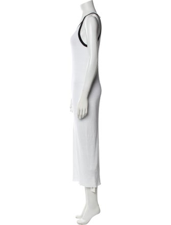 James Perse Linen Midi Length Dress