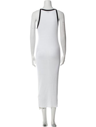 James Perse Linen Midi Length Dress