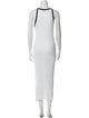 James Perse Linen Midi Length Dress