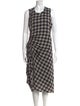 James Perse Virgin Wool Midi Length Dress