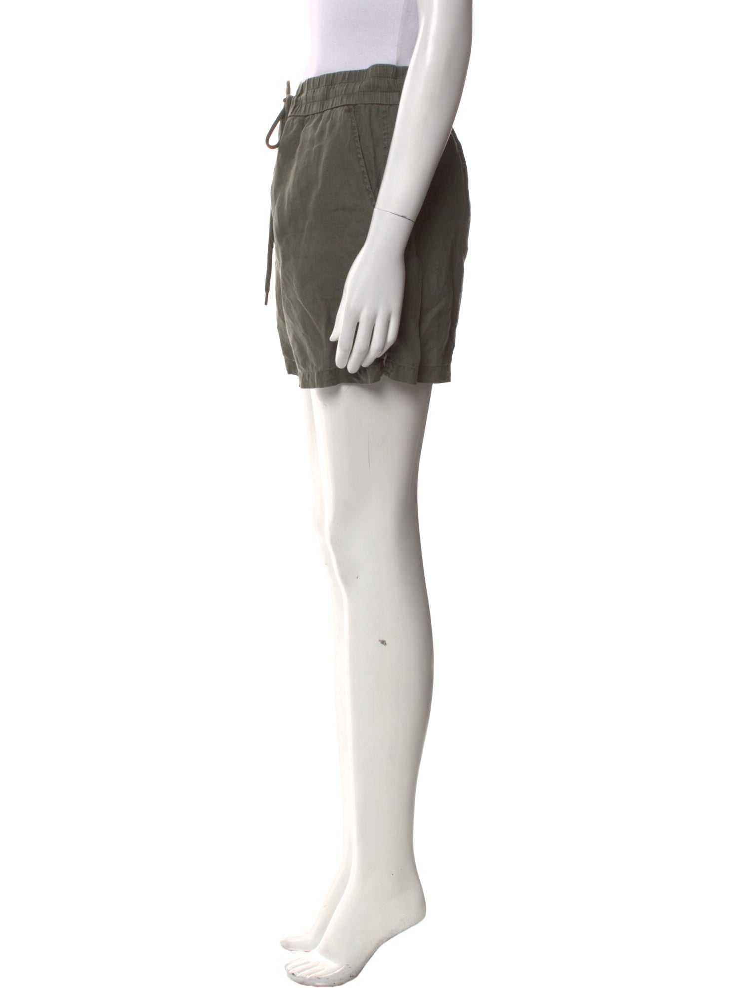 James Perse Linen Mini Shorts