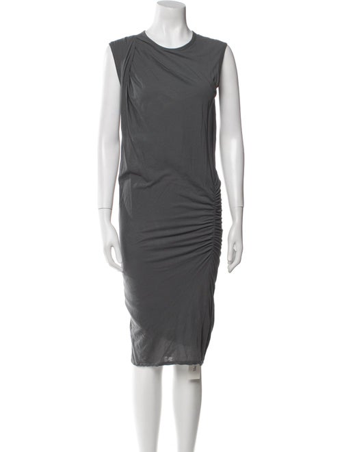 James Perse Cowl Neck Midi Length Dress
