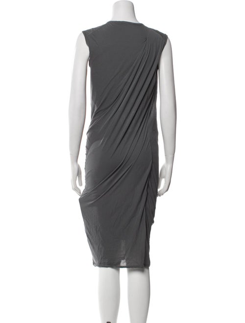 James Perse Cowl Neck Midi Length Dress