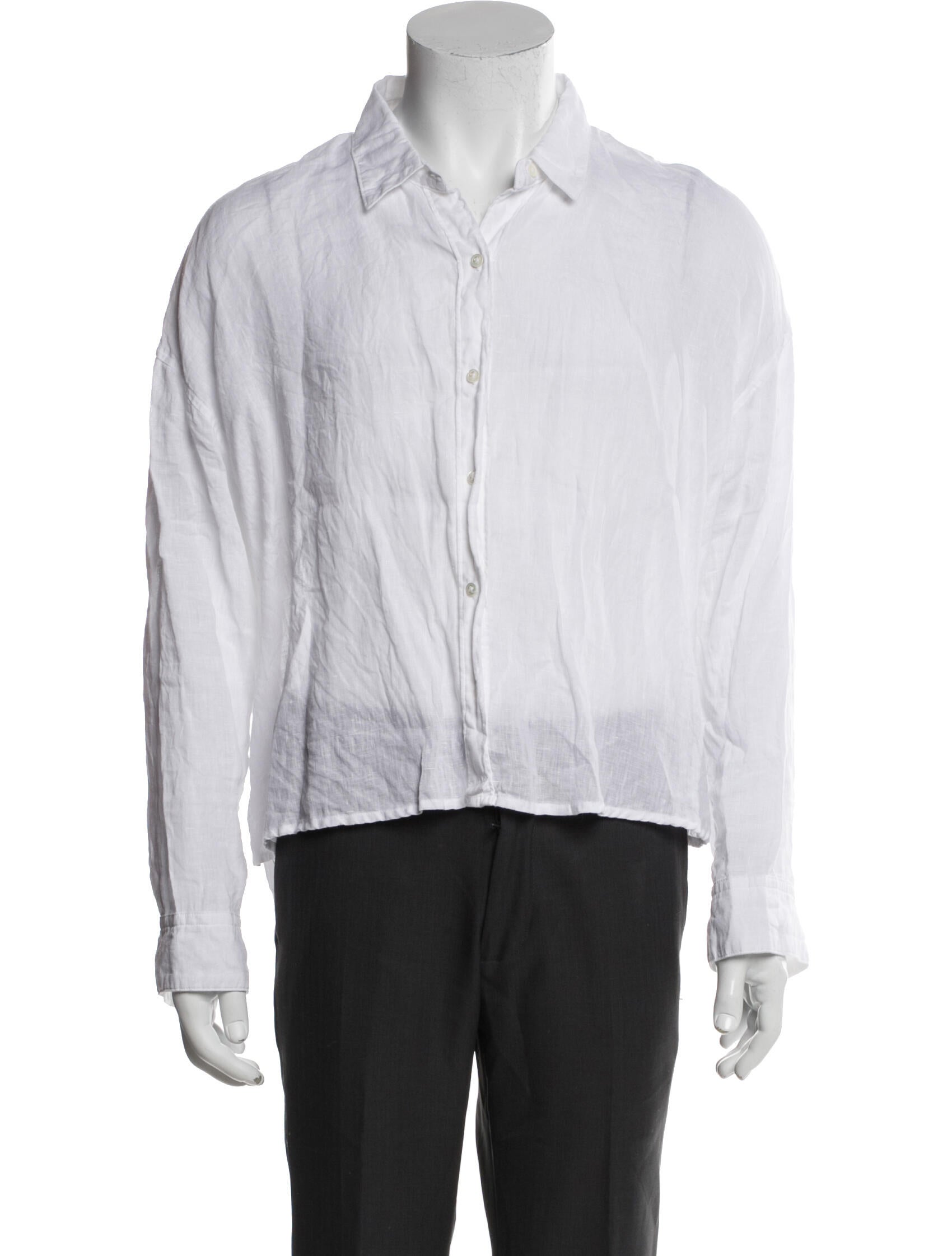 James Perse Linen Long Sleeve Shirt