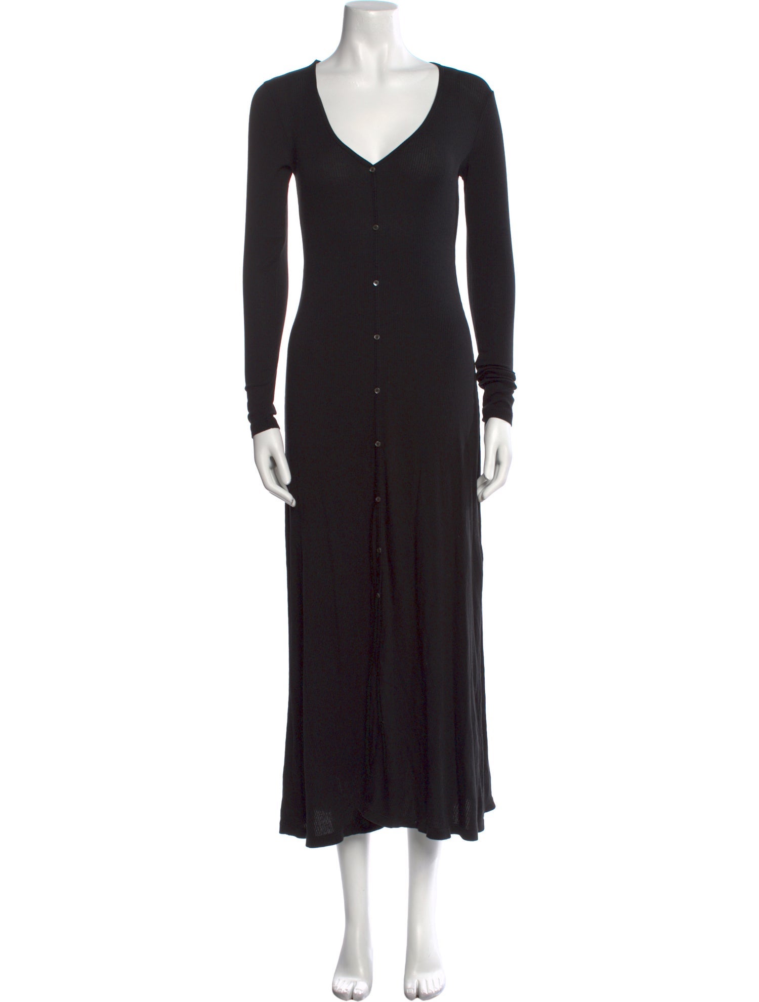 James Perse V-Neck Long Dress