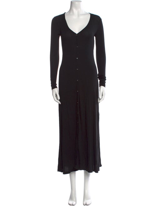 James Perse V-Neck Long Dress