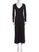 James Perse V-Neck Long Dress