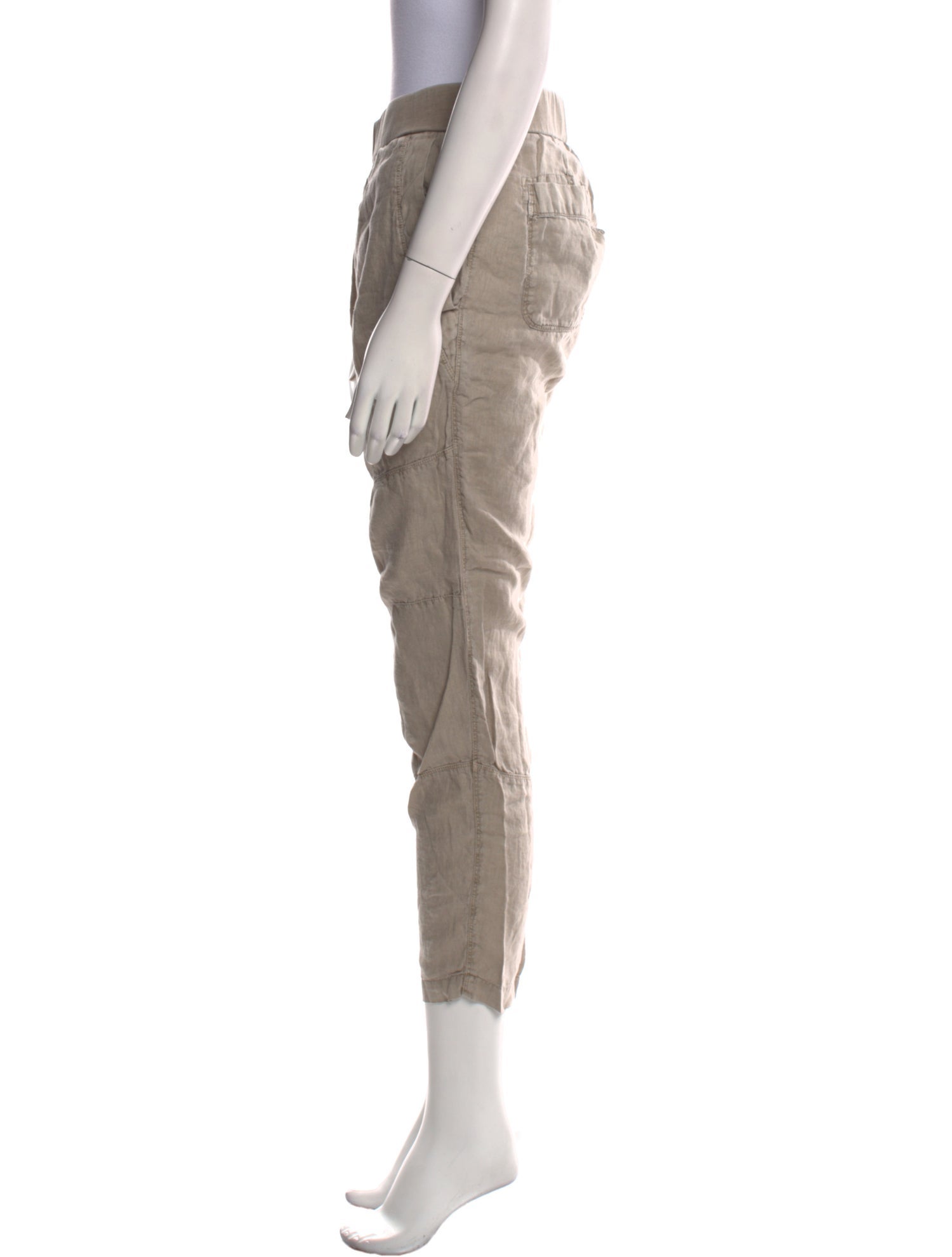 James Perse Linen Skinny Leg Pants