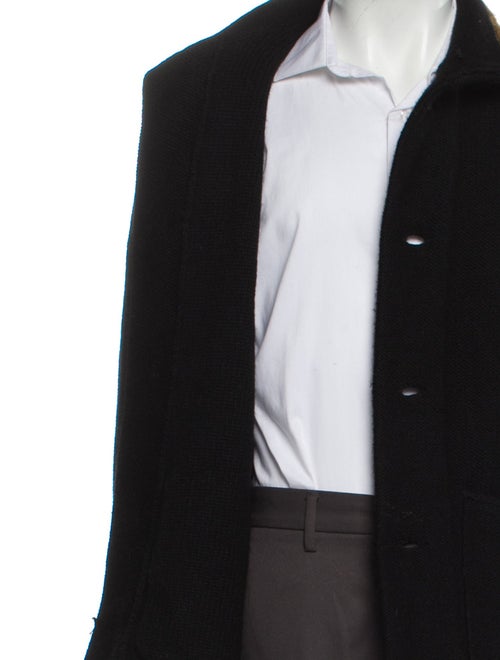 James Perse Wool Mock Neck Cardigan