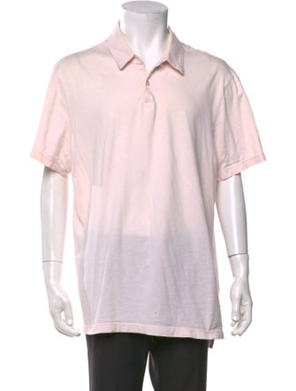 James Perse Collar Short Sleeve Polo Shirt