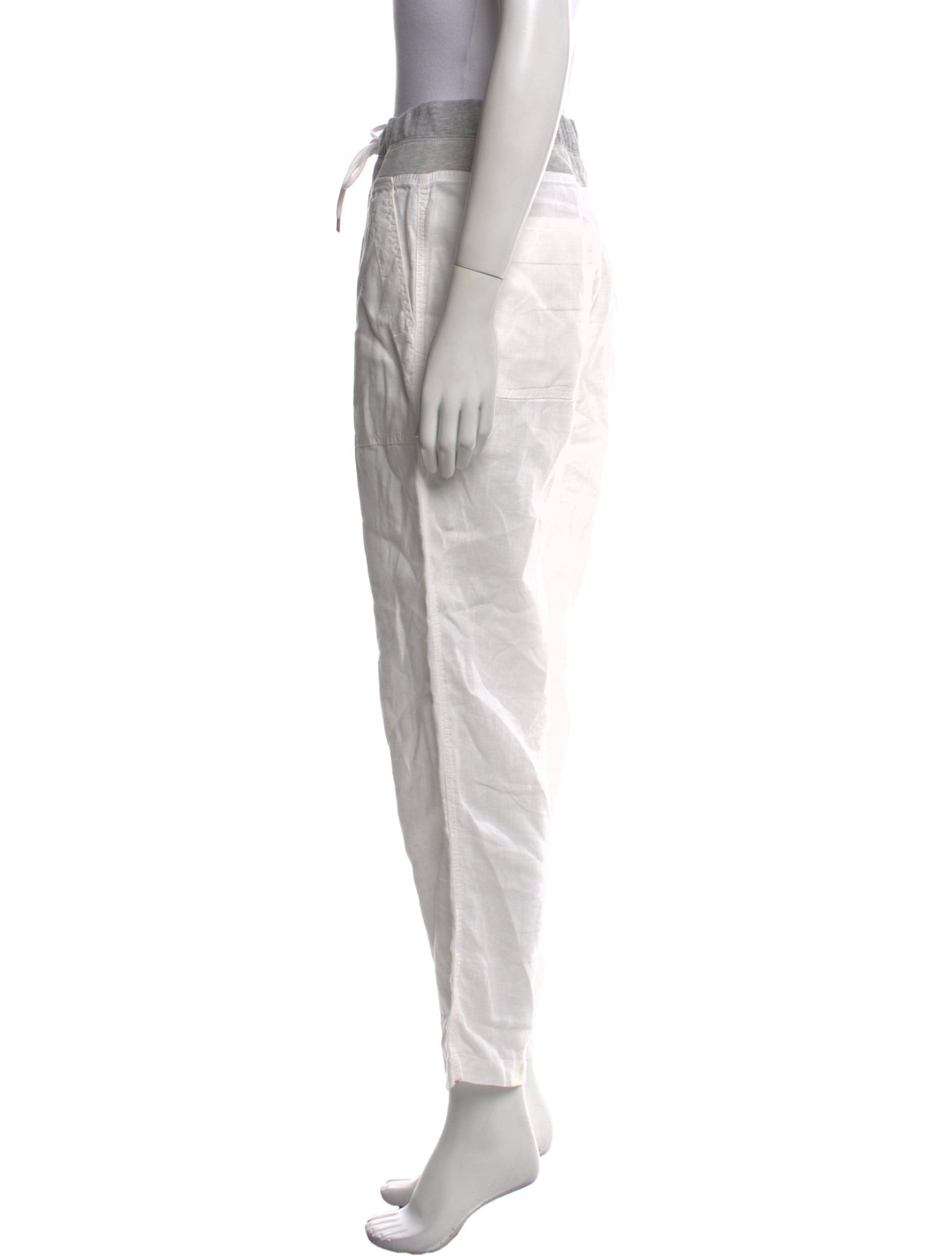 James Perse Linen Straight Leg Pants
