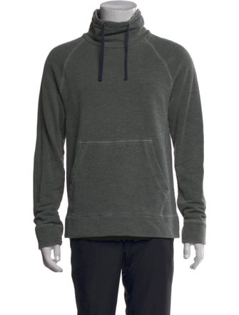 James Perse Mock Neck Long Sleeve Sweatshirt