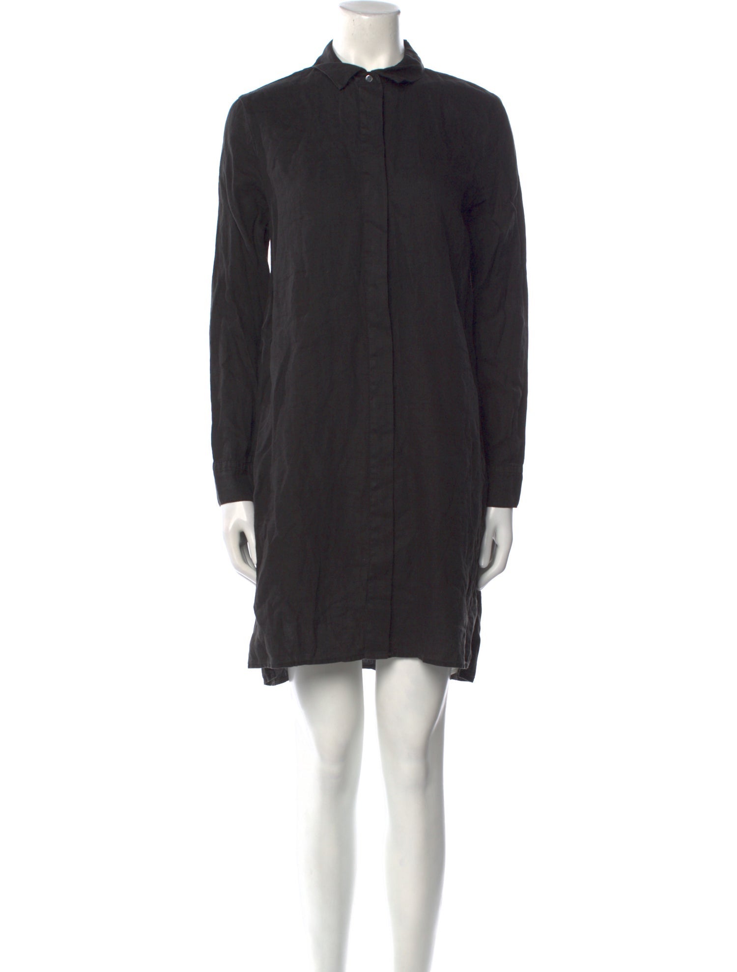 James Perse Linen Knee-Length Dress