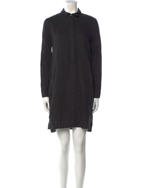 James Perse Linen Knee-Length Dress