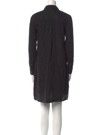 James Perse Linen Knee-Length Dress