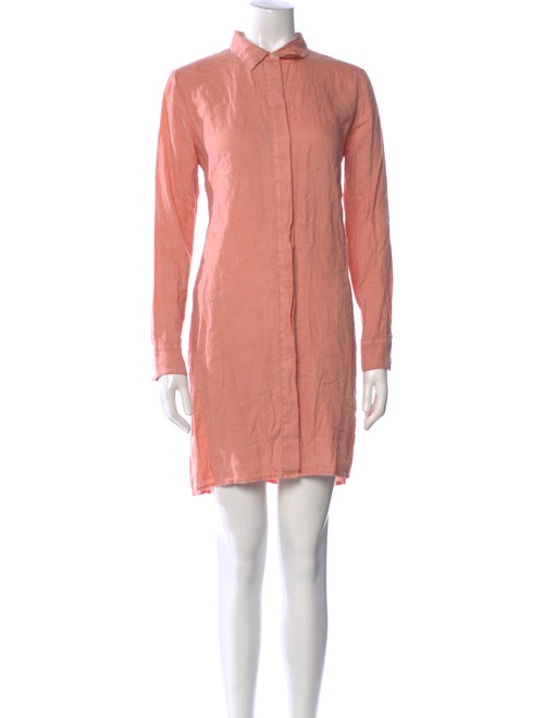 James Perse Linen Knee-Length Dress