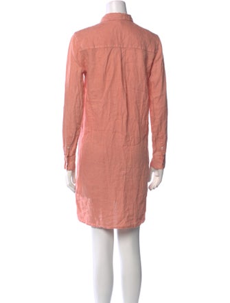James Perse Linen Knee-Length Dress