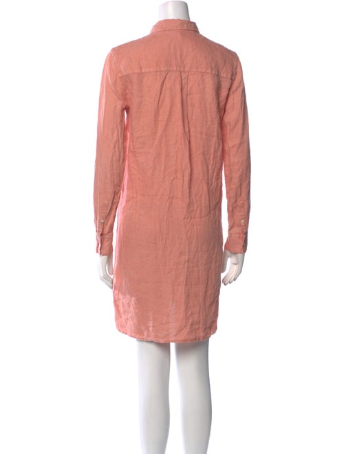 James Perse Linen Knee-Length Dress