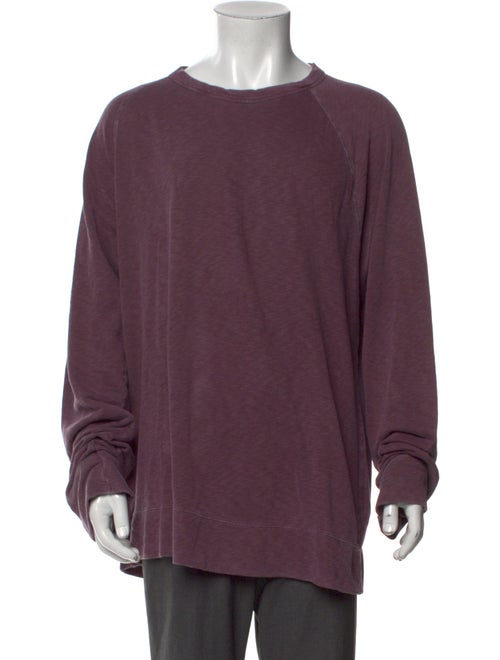 James Perse Crew Neck Long Sleeve Sweatshirt