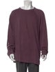 James Perse Crew Neck Long Sleeve Sweatshirt