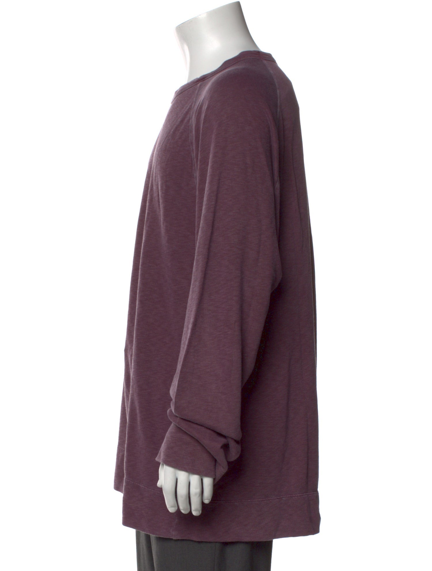 James Perse Crew Neck Long Sleeve Sweatshirt