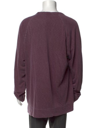 James Perse Crew Neck Long Sleeve Sweatshirt