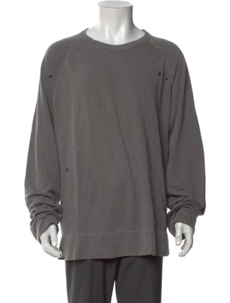 James Perse Crew Neck Long Sleeve Sweatshirt