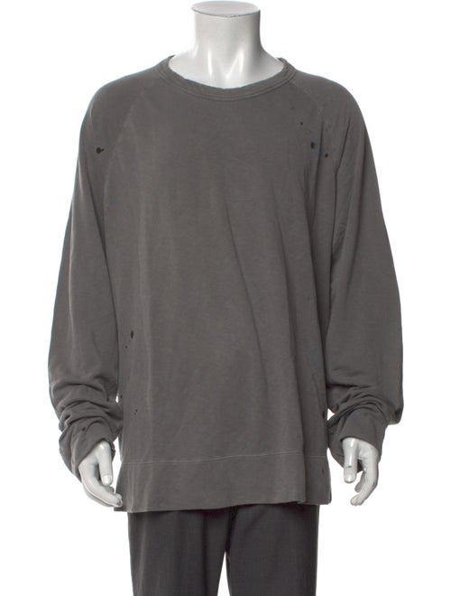 James Perse Crew Neck Long Sleeve Sweatshirt