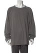 James Perse Crew Neck Long Sleeve Sweatshirt